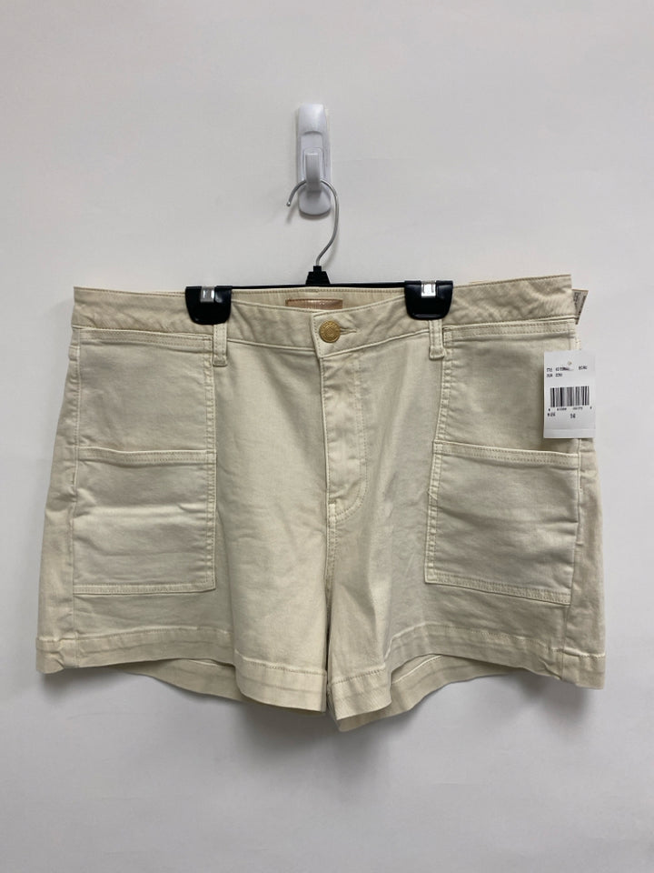 NWT Kut from the Kloth Size 14 Cream Ladies Shorts