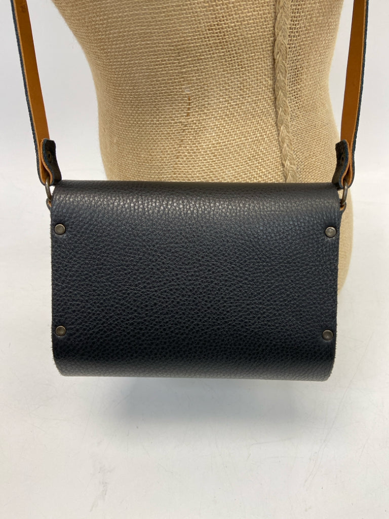 Black Wood Crossbody