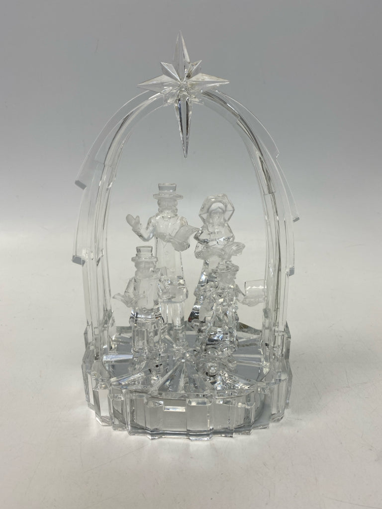 Clear Lit Acrylic Christmas