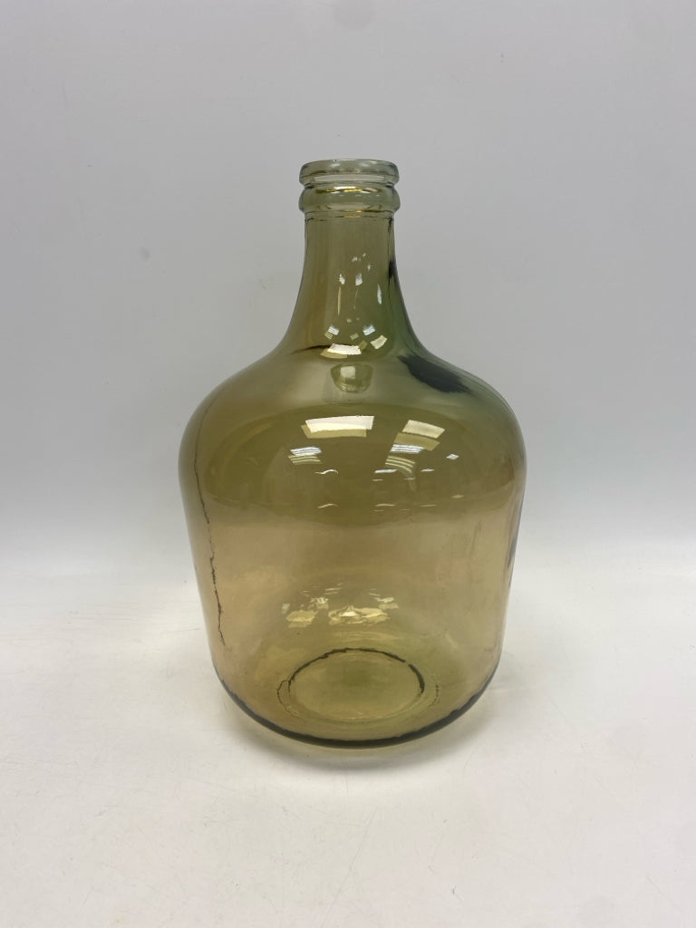 Brown Glass Vase