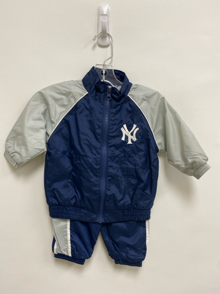 SIZE 6-9M Gray Navy Girl&