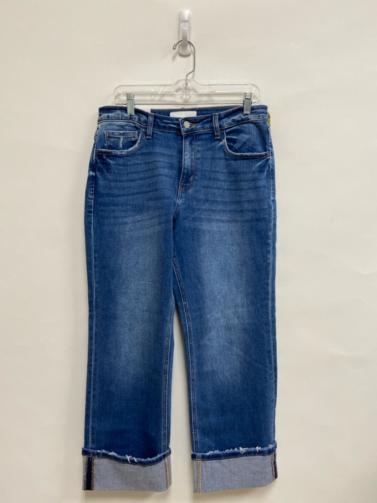 NWT VERVET Size 30 Blue Cropped Ladies Jeans