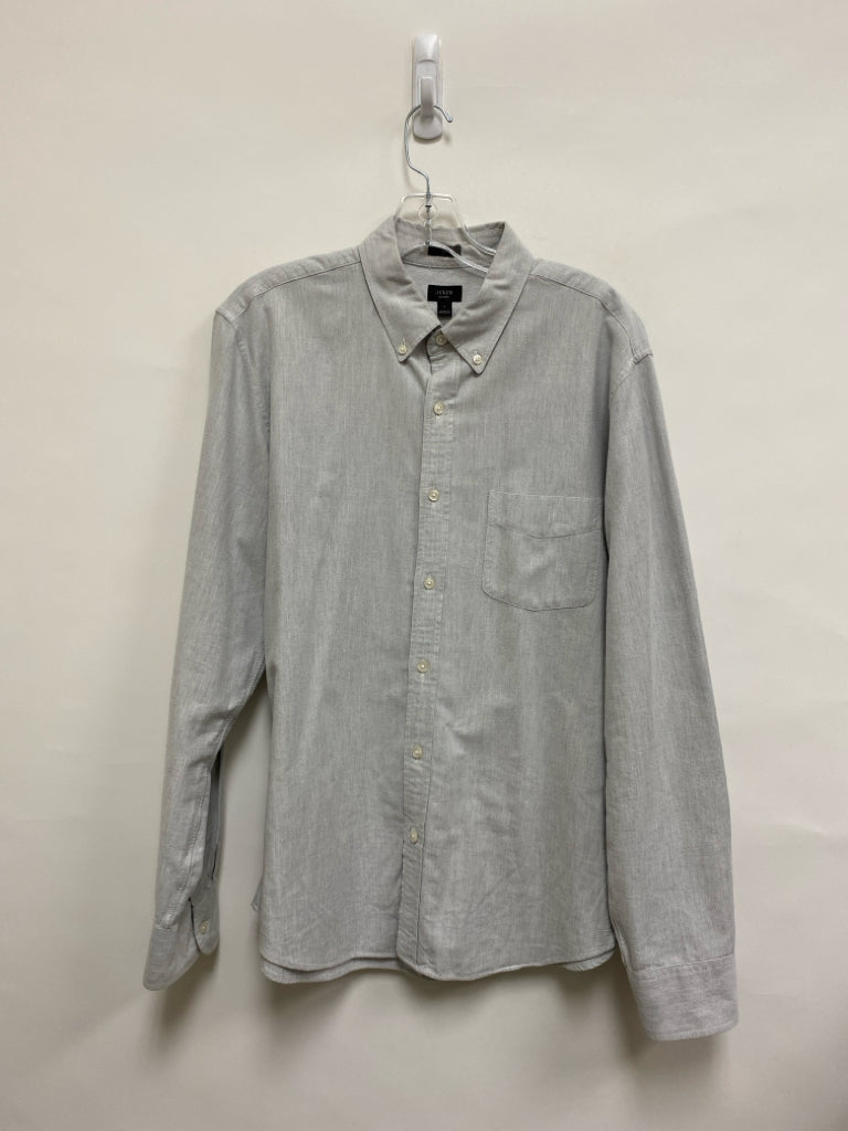 J Crew Size L Pale Gray Men&