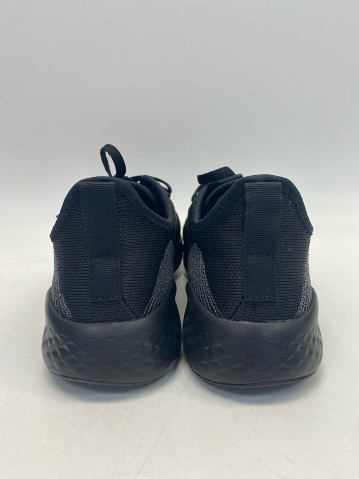 Adidas Size 13 Black Lace-Up Men&