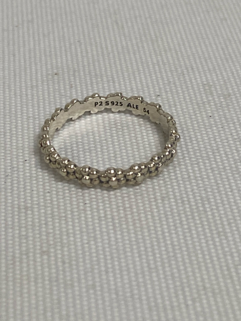 Pandora Silver Flowers Ring