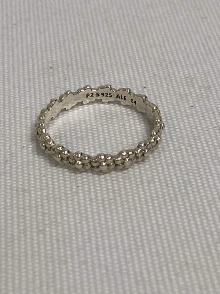 Pandora Silver Flowers Ring