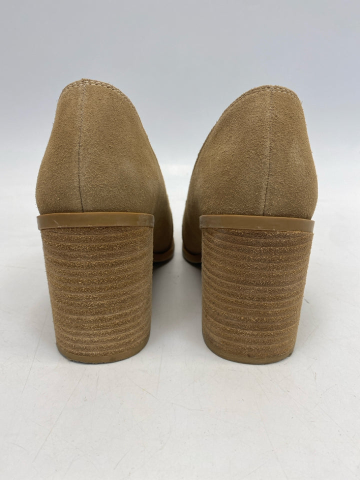Joie US Shoe Size 8.5 Brown Suede Heels