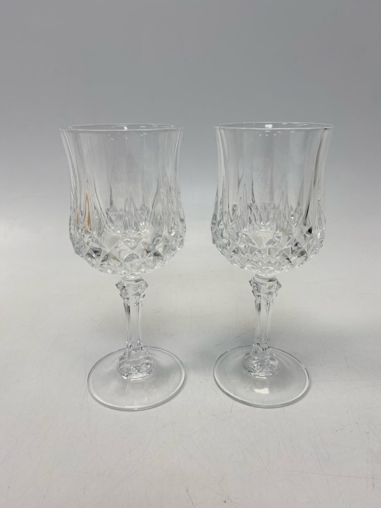 Clear Knobby Glassware