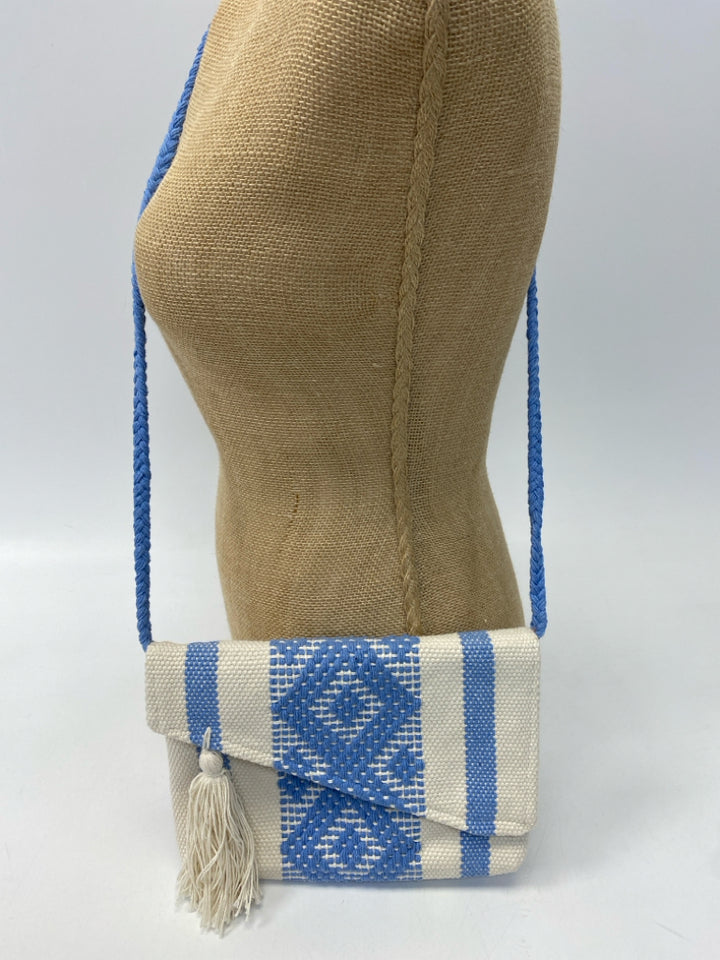 Blue Cream Crossbody