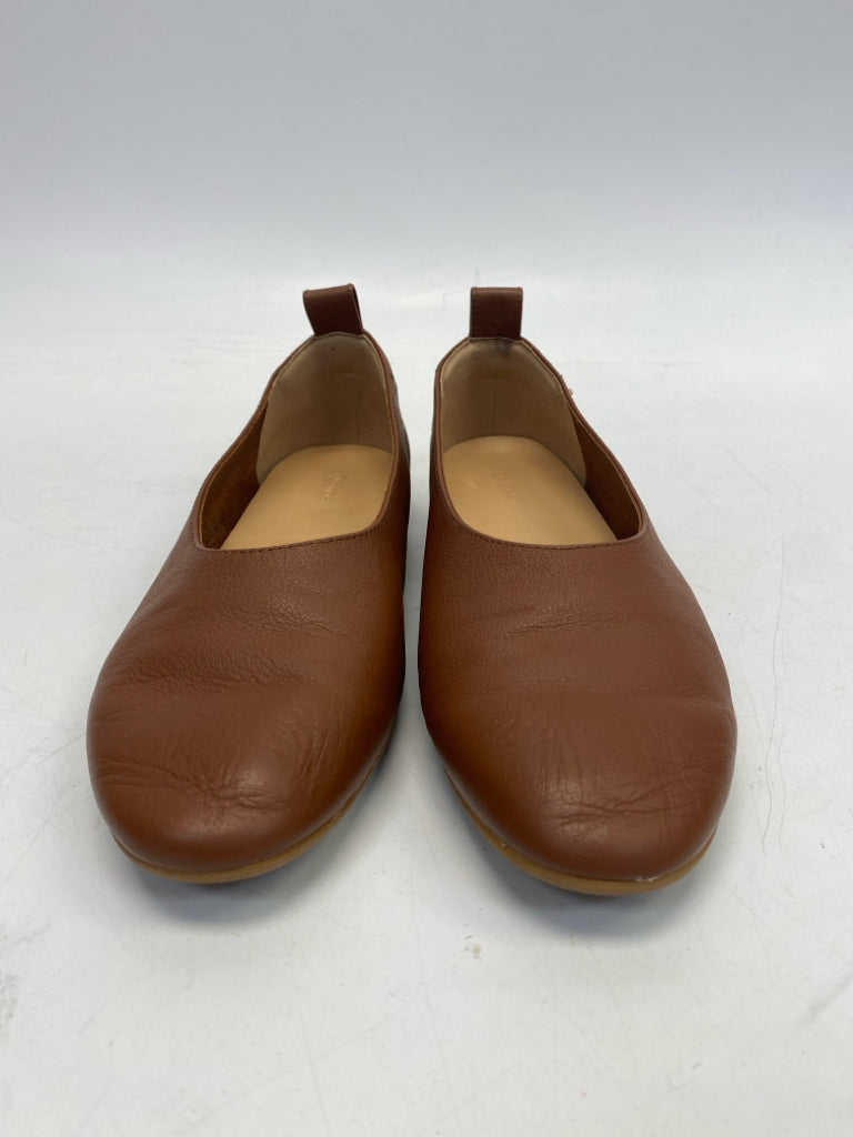 Quince US Shoe Size 6 Brown Flats