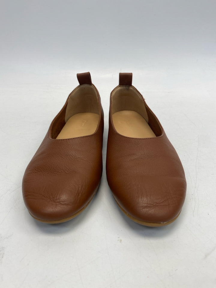 Quince US Shoe Size 6 Brown Flats
