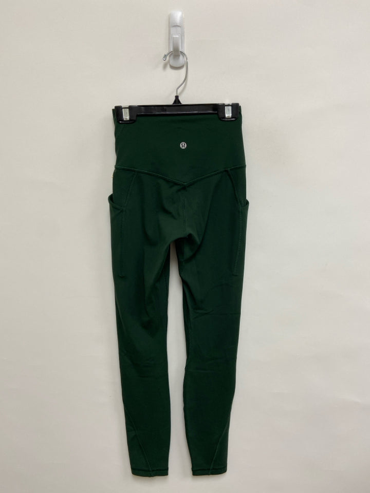 Lululemon Size 2 Green Athletic Leggings