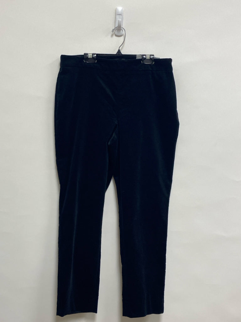 NWT Talbots Size 12P Black Petite Pants