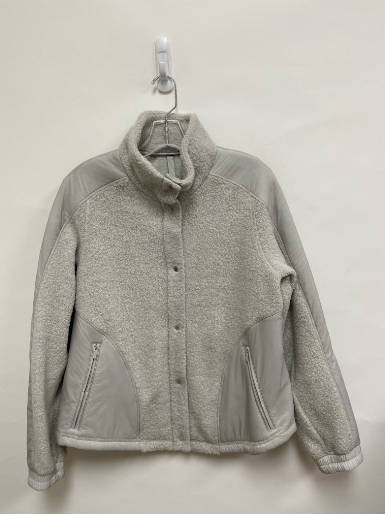 Lululemon Size 8 Pale Gray Ladies Jacket