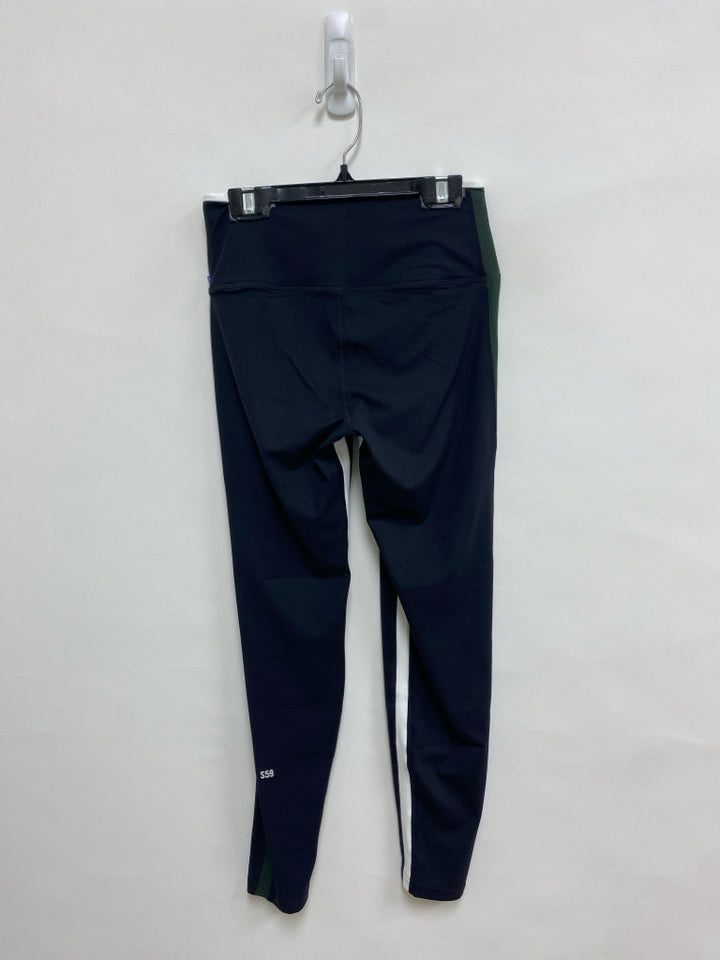 NWT Splits59 Size M Black Olive Green Cropped Athletic Leggings