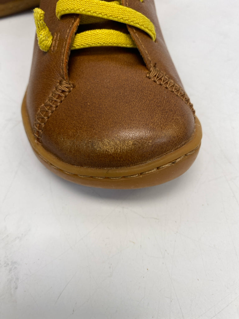 Camper SIZE 24 Brown Yellow Lace-Up Boy&