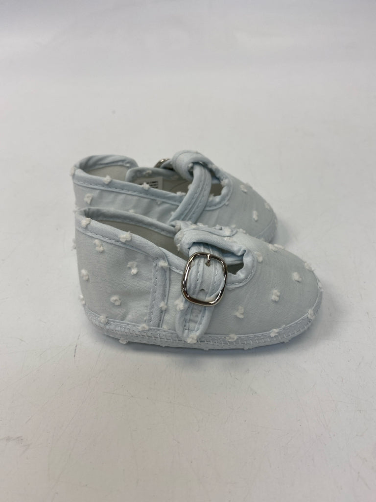 SIZE 6M Pale Blue White Dots Girl&