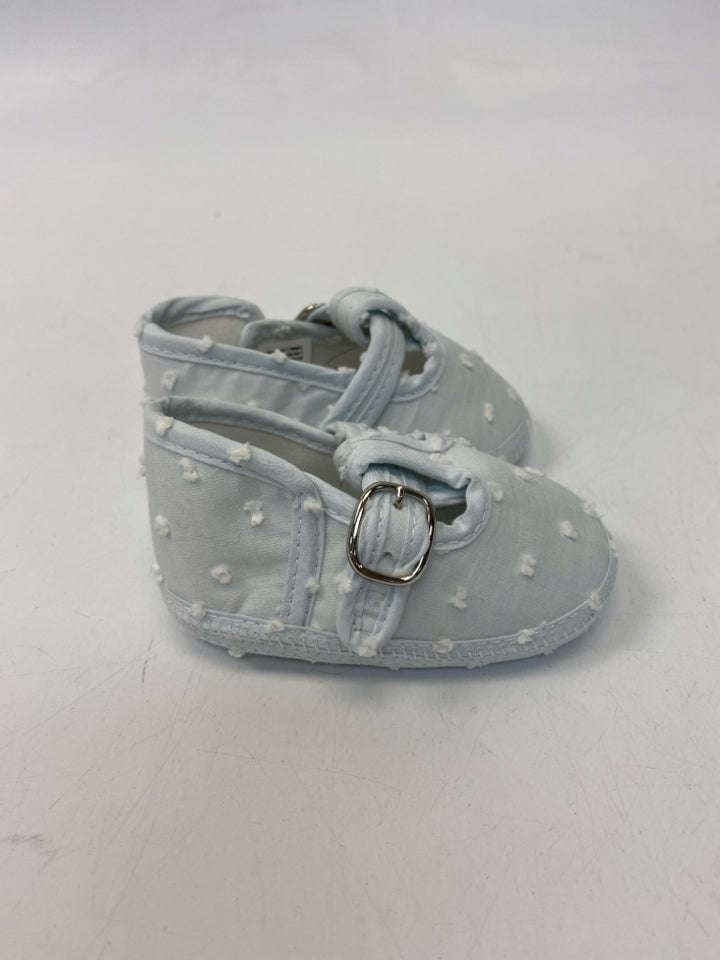 SIZE 6M Pale Blue White Dots Girl&