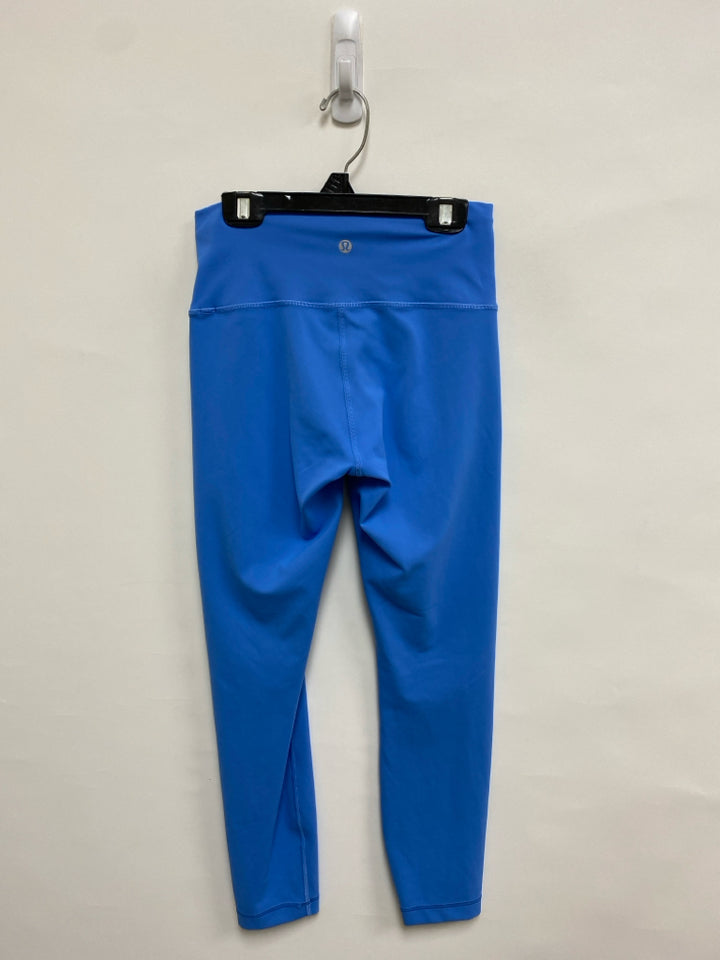 Lululemon Size 6 Blue Athletic Leggings
