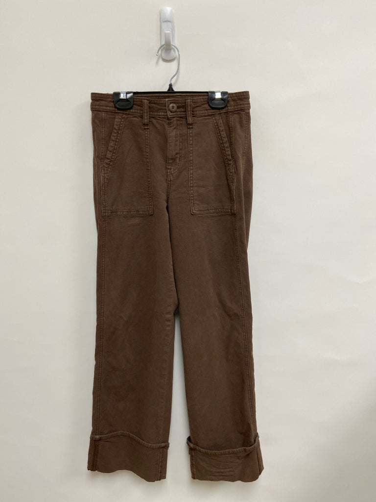 American Eagle Size 00 Brown Ladies Pants