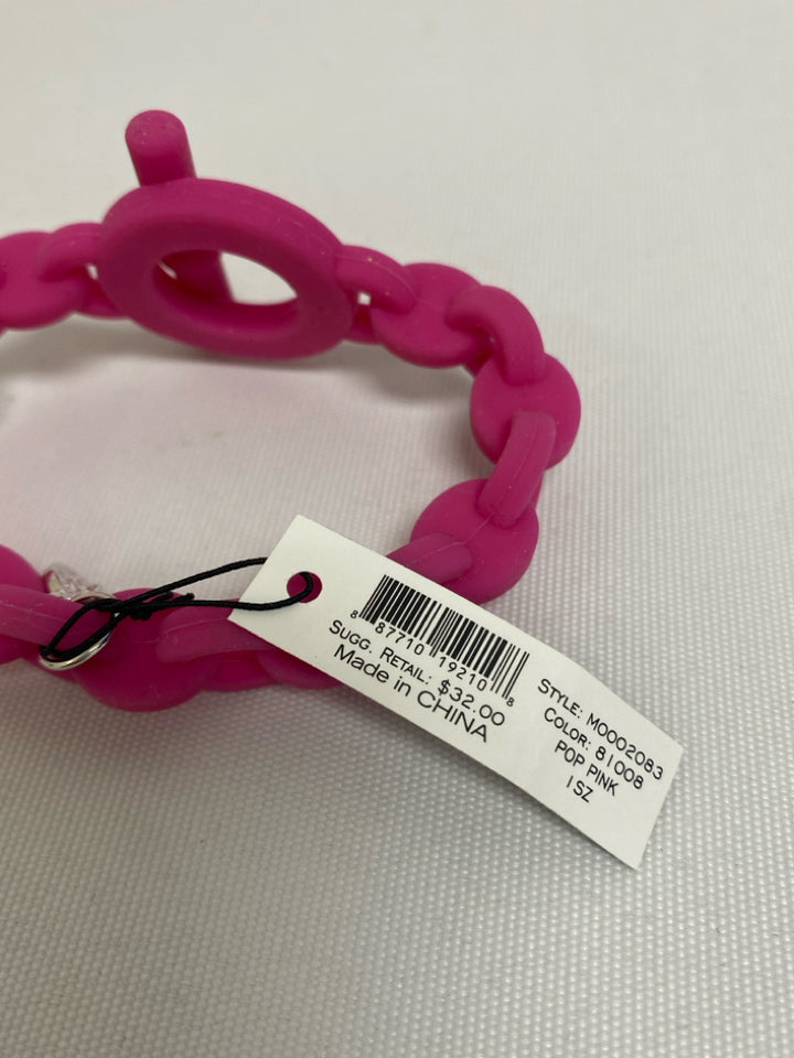 NWT Marc Jacobs Pink Link Bracelet