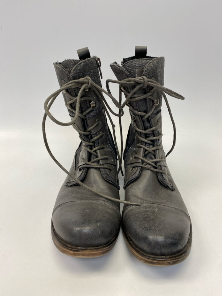 J75 Size 12 Gray Lace-Up Men&