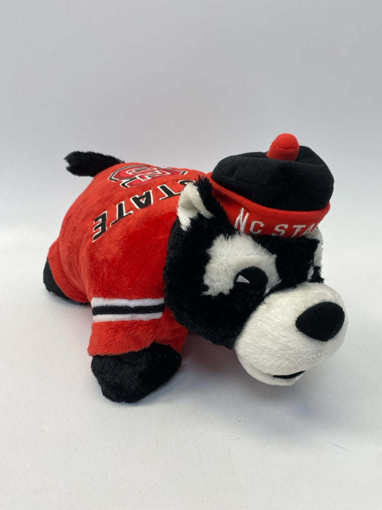 Black/Red White Stuffed Animal
