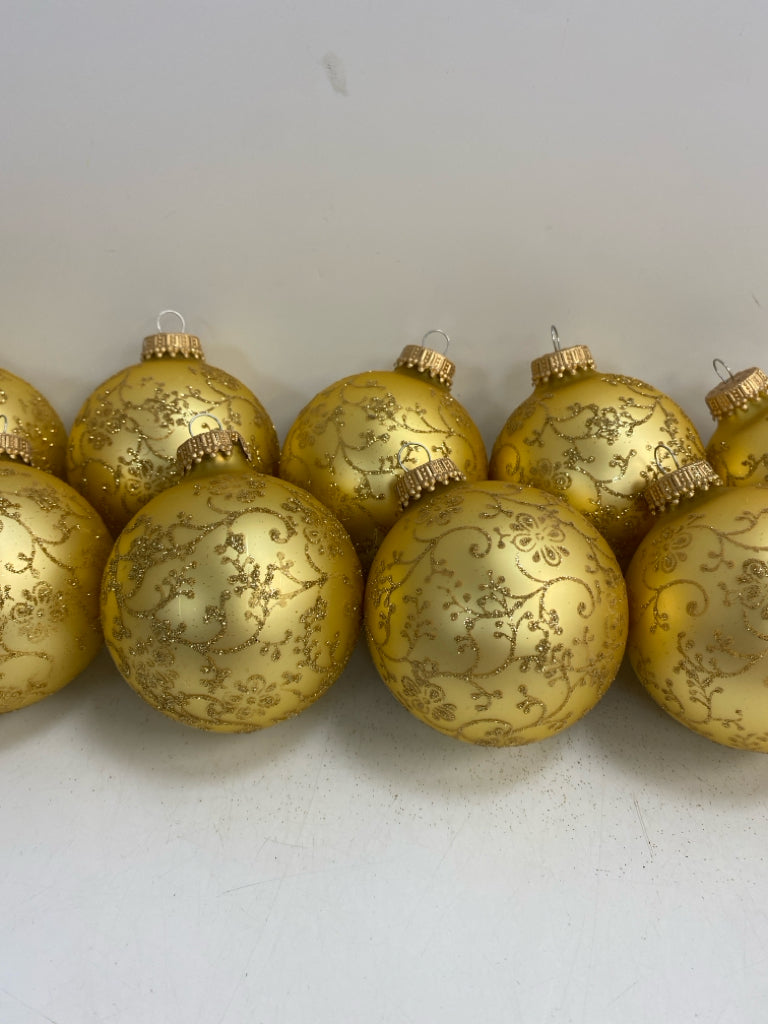 Yellow Gold Ornaments