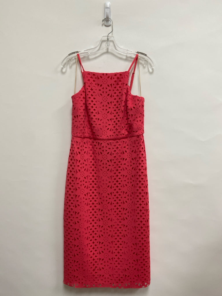 Trina Turk Size 8 Rose Cut-Out Sleeveless Ladies Dress