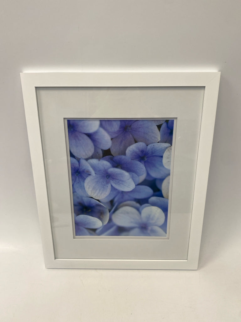 Blue Flowers Framed Art