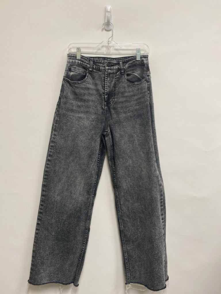 OAT Size 4 Dark Gray Wide Leg Ladies Jeans