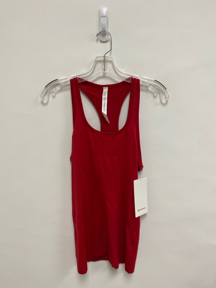 NWT Lululemon Size 6 Red Tank Athletic Top