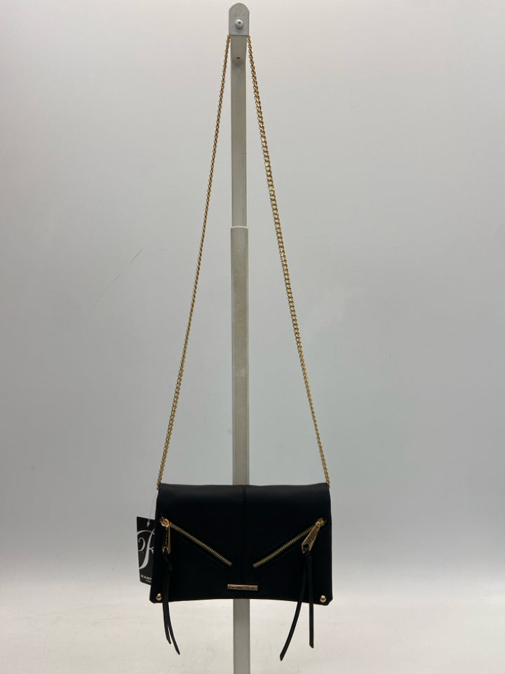 NWT Black Zipper Handbag