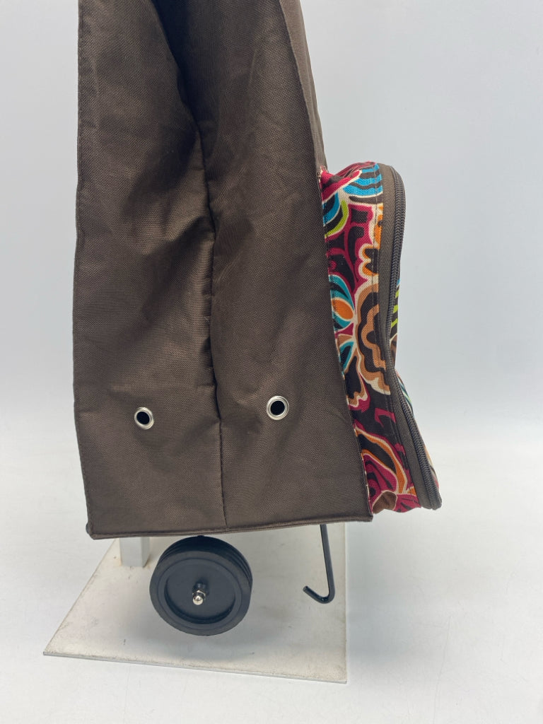 Brown Multi Color Misc. Luggage