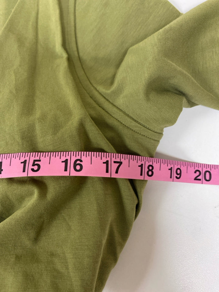 Lululemon Size S Olive Green Wrap Ladies Dress
