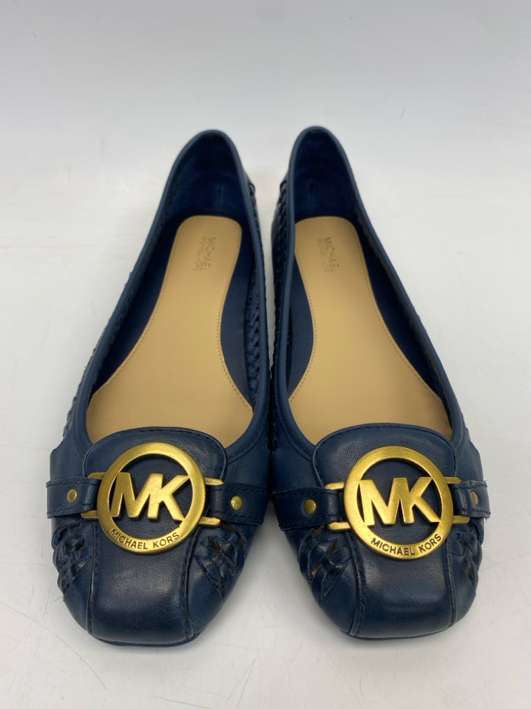 NWOT Michael Kors  Size 9 Navy Braided Flats