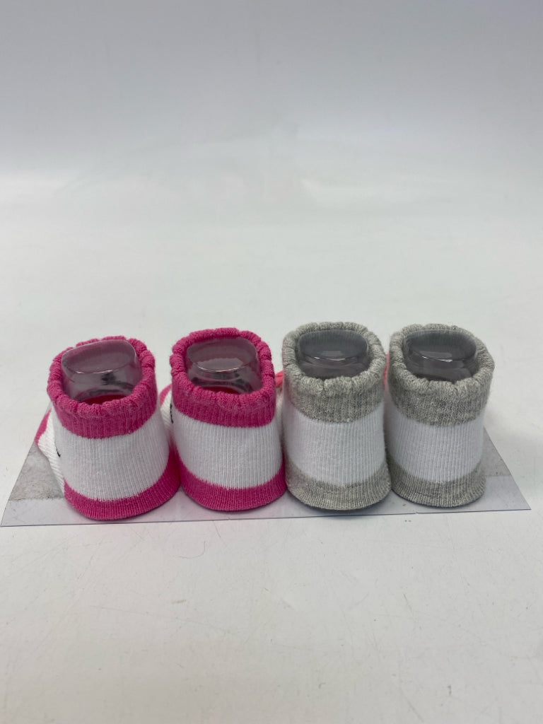 White Pink Assorted Print Girl&