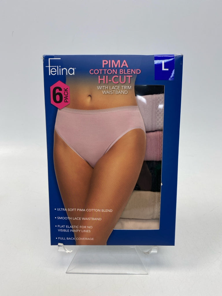NEW/BOX Size L Assorted Ladies Underwear