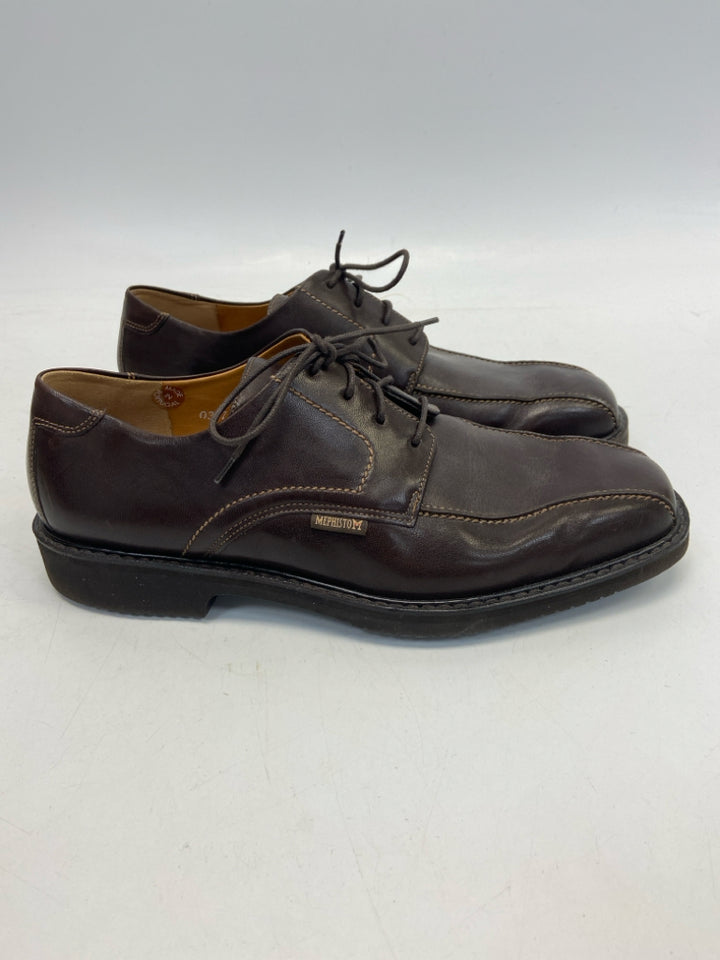 NWOT Mephisto Size 9.5 Dark Brown Lace-Up Men&