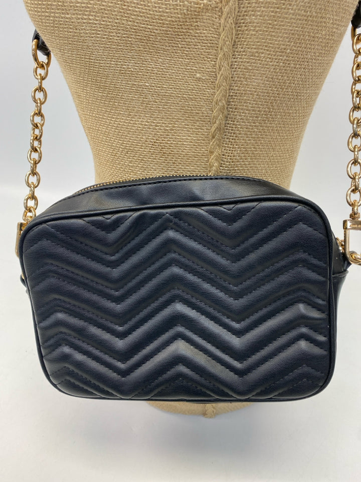 Anne Klein Black Quilted Crossbody