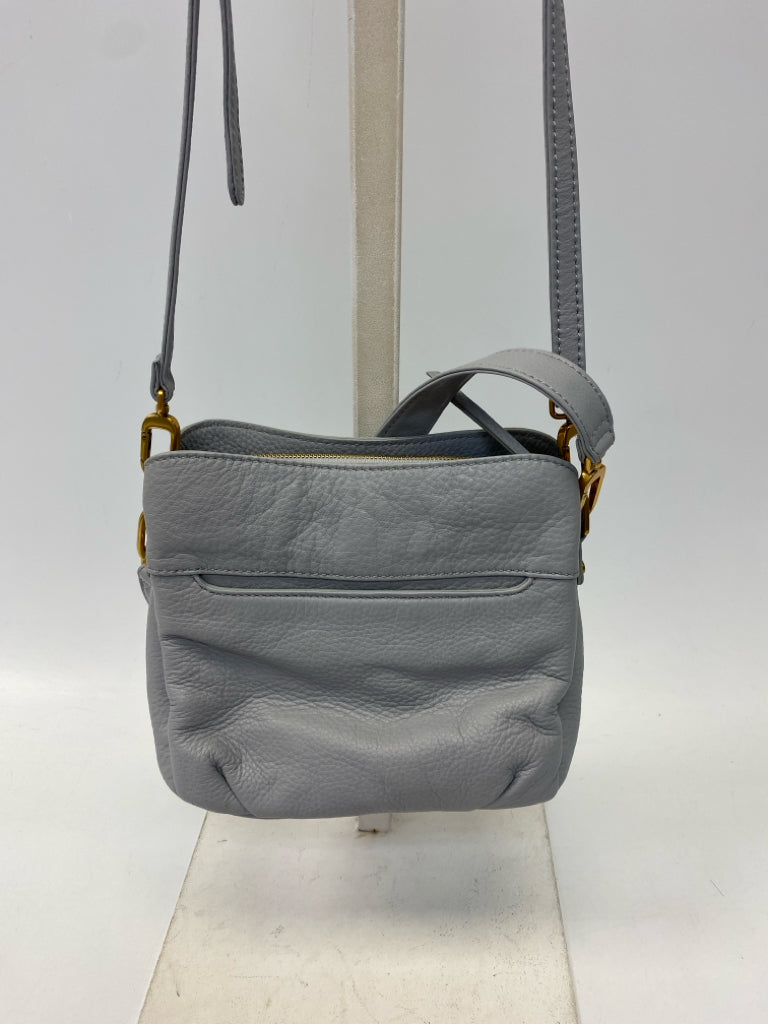 Hobo Gray Leather Handbag