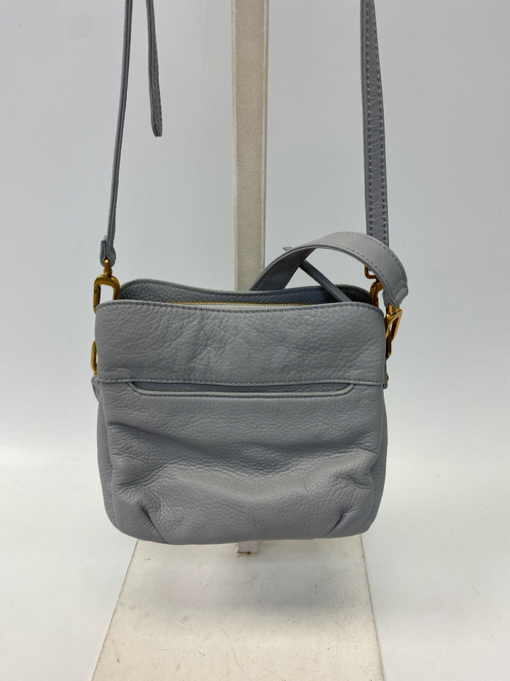 Hobo Gray Leather Handbag