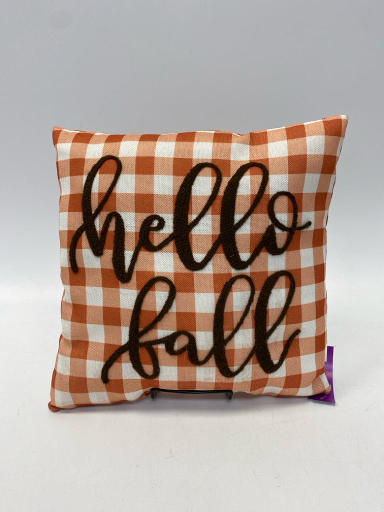 Orange Cream Checkered Fall