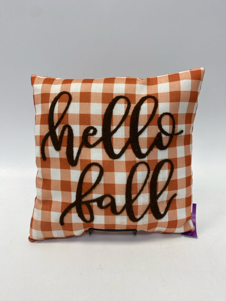 Orange Cream Checkered Fall