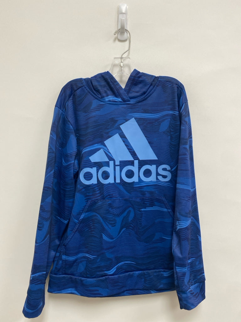 Adidas SIZE 14/16 Navy/Blue Swirl Boy&