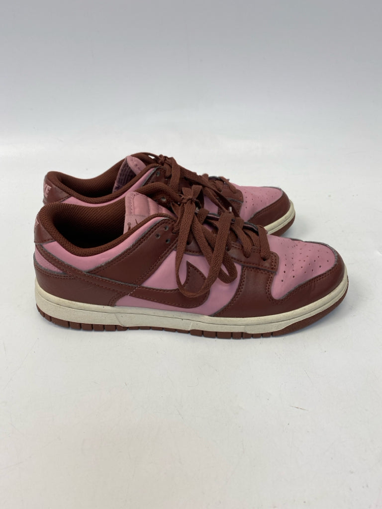 Nike US Shoe Size 9 Pink Burgundy Lace Sneakers
