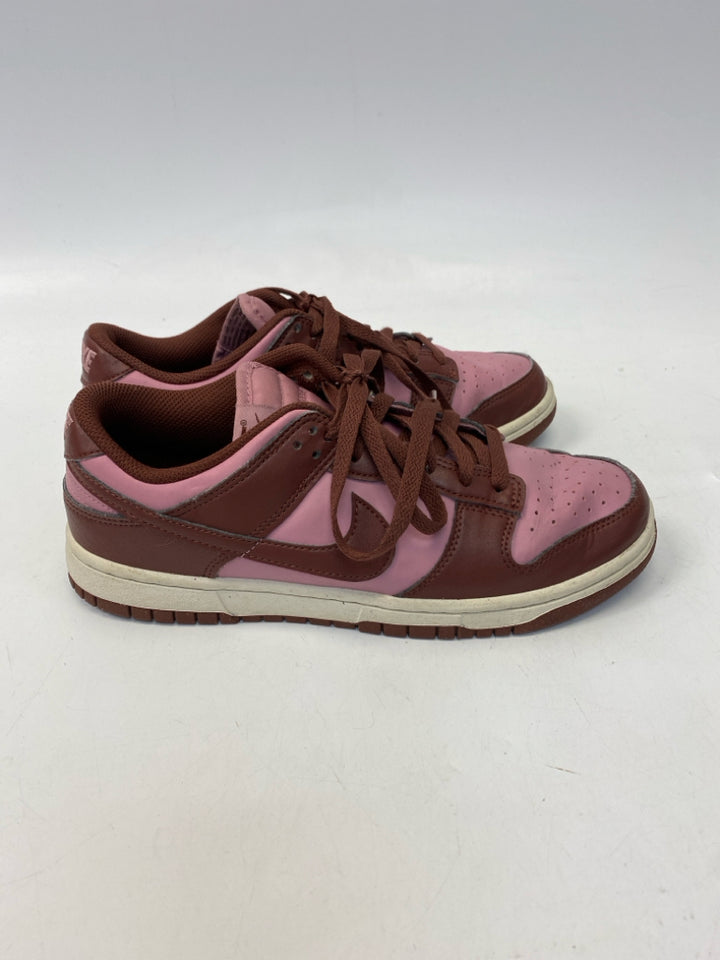 Nike US Shoe Size 9 Pink Burgundy Lace Sneakers