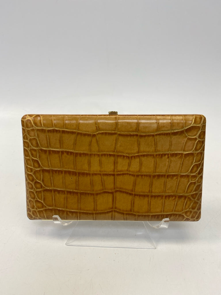 Orange Gold Alligator(s) Wallet