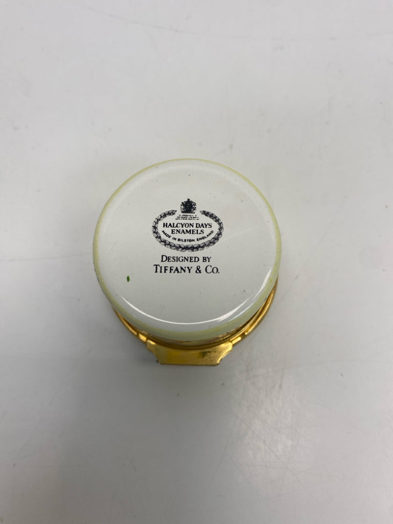Halycon Days Tiffany &amp; Co "For a Good Girl Trinket Box