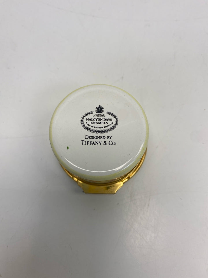 Halycon Days Tiffany &amp; Co "For a Good Girl Trinket Box